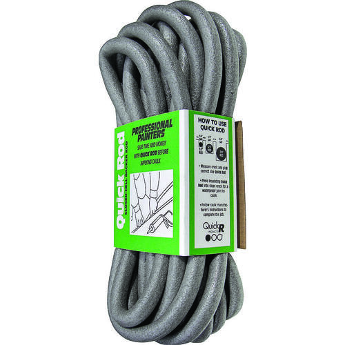 Quick R BR78040 Backer Rod, 7/8 in Dia, 40 ft L