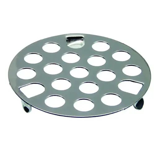 Sink Strainer, 1-5/8 in Dia, Brass, Chrome, For: Universal Kitchen Sink