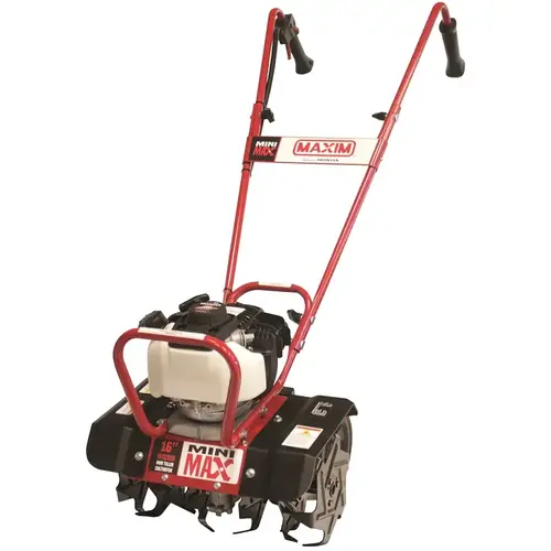 Tiller and Cultivator, Gas, 35 cc Engine Displacement, Honda GX35 Engine, 16 in Max Tilling W
