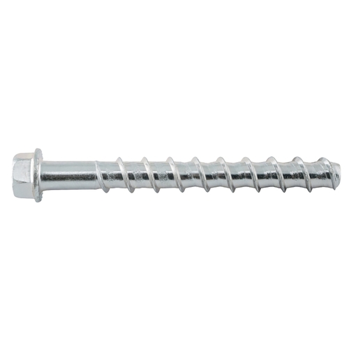 DEWALT PFM1411280 Screw-Bolt+ Screw Anchor, 3/8 in Dia, 4 in L, Carbon Steel, Zinc - pack of 50