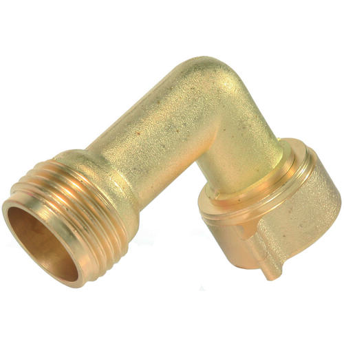 22505 90 deg Hose Elbow, Brass