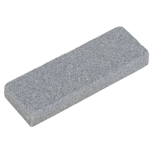 Sharpening Stone, 3 in L, 1 in W, 3/8 in Thick, 150 Grit, Coarse, Aluminum Oxide Abrasive