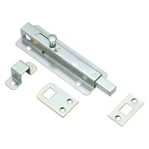 Heavy-Duty Padlock Bolt, 19.5 mm Bolt Head, Steel, Zinc