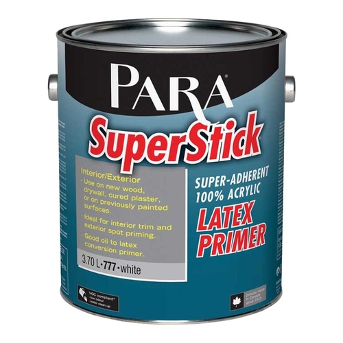 PARA PR0040777-16 SuperStick 777 0777-16 Primer, Flat, White, 3.78 L