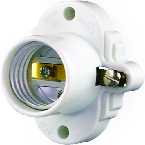 Eaton S752W-SP S752WSP Cleat Socket, 250 V, 660 W, White