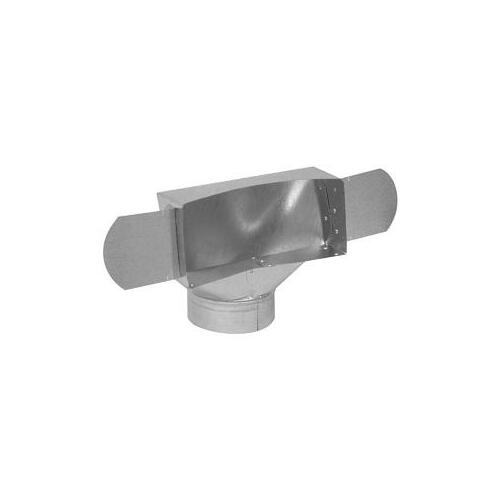 Ceiling Boot, 4 in L, 10 in W, 5 in H, Steel, Galvanized