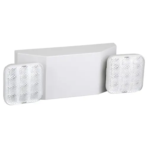 Emergency Light, 4.13 in OAW, 3-1/2 in OAH, 120/277 VAC, 2.4 W