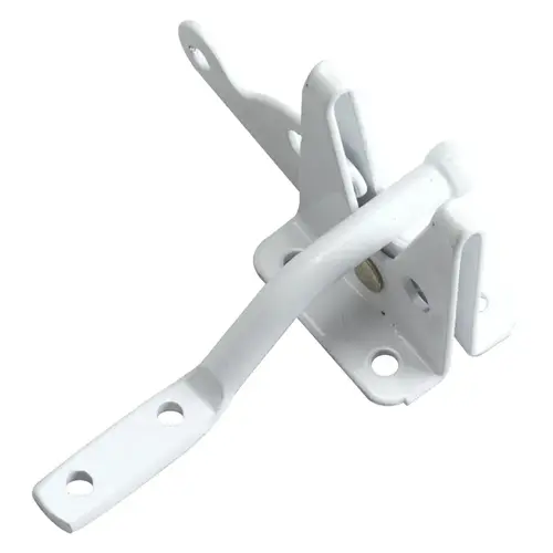 Gate Latch, Steel White