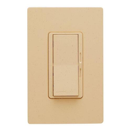 Diva Dimmer, 120 V, 600 W, Halogen, Incandescent Lamp, Ivory