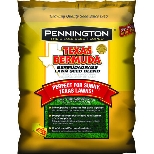 Pennington 100543737 100085559 Texas Bermuda Grass Seed Blend, 5 lb
