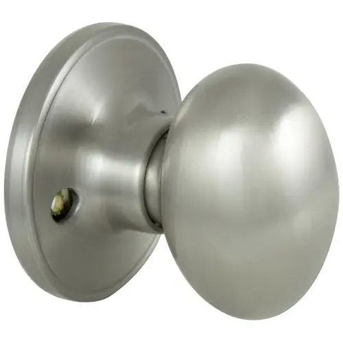 KNOB DUMMY EGG SHAPE SATIN NIC