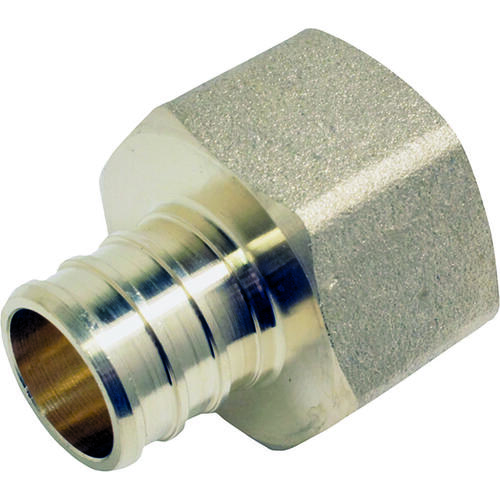 Pipe Adapter, 3/4 in, PEX x FPT, Brass