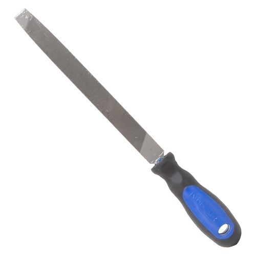 File, Rectangular Profile, Mill Pattern, Single Cut Cut, 3/4 in W Blade, Cushion-Grip Handle