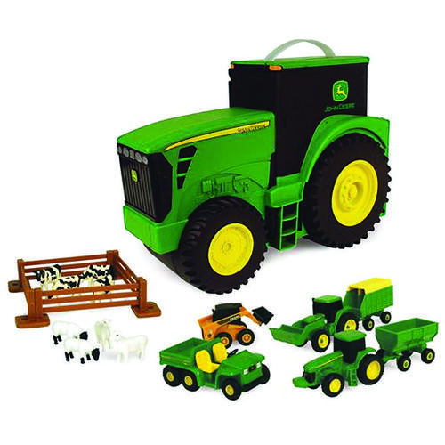 John Deere Toys 35747 Farm Set Tractor, 3 years and Up
