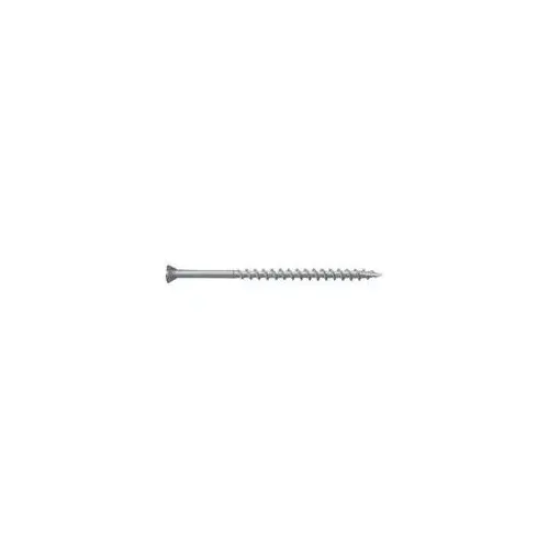 Screw, #8 Thread, 2 in L, Trim Head, Star Drive, Type 17 Slash Point, 316 Stainless Steel - pack of 100