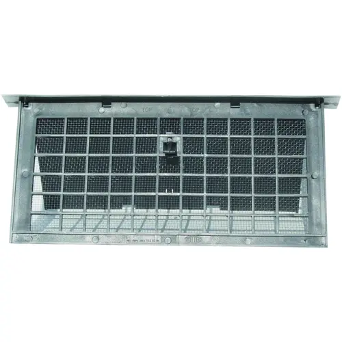 Bestvents PMD-1BLACK Foundation Vent, 72 sq-in Net Free Ventilating Area, Mesh Grill, Polypropylene, Black Oxide
