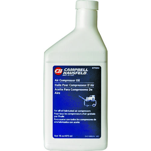 Campbell Hausfeld ST125312AV Air Compressor Tool Oil, 16 oz Bottle