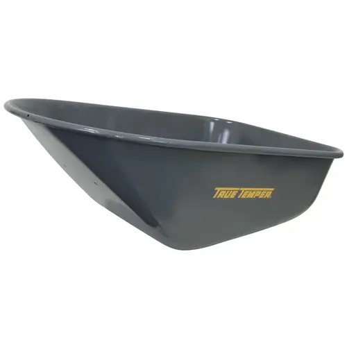 True Temper 001045RV/VB 001045VB Wheelbarrow, 5 cu-ft Volume, Steel