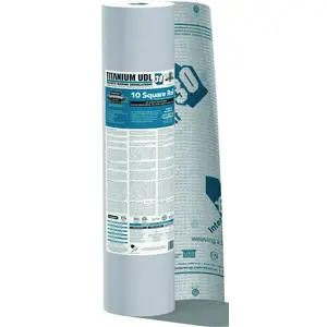 INTERWRAP UDL30 Roof Underlayment Roll, 250 ft L, 48 in W, Synthetic, Gray