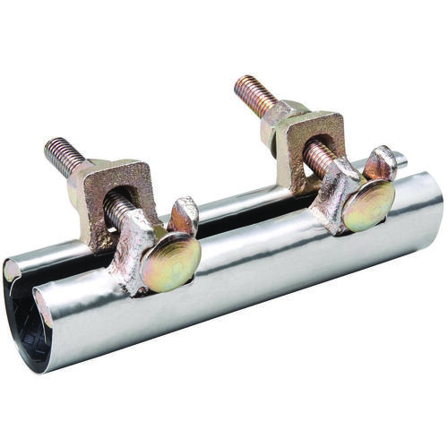 B&K 160-707 2-Bolt Pipe Repair Clamp, Stainless Steel