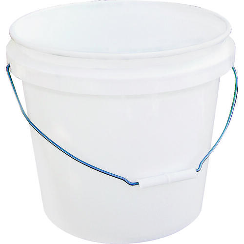 ENCORE Plastics 1000574 201215 Paint Bucket, 3.5 gal Capacity, Plastic, White