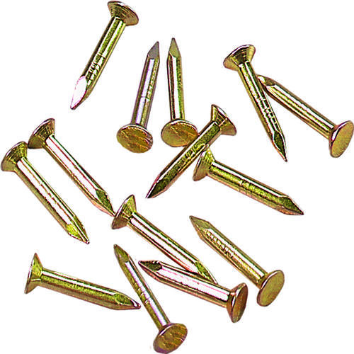 255-81N Series Standard Nail, Zinc, Brass