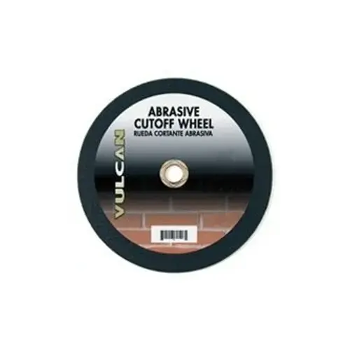 Type 1 RCB Masonry Disk, 1/8 in Thick, 5/8 in Arbor, Silicon Carbide Abrasive Black