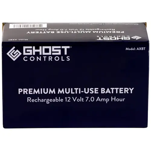 Ghost Controls AXBT Battery, 12 V Battery, Lead-Acid