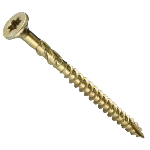 R4 Framing and Decking Screw, #10 Thread, 3-1/8 in L, Star Drive, Steel, 100 PK - pack of 100