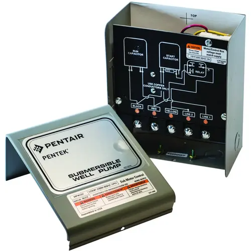 STA-RITE VIP4E02 Pentek VIP Pro Series Control Box, 1-Phase, 330 V, 1 hp, 3-Wire, Conduit Knockout, NEMA 3R Enclosure