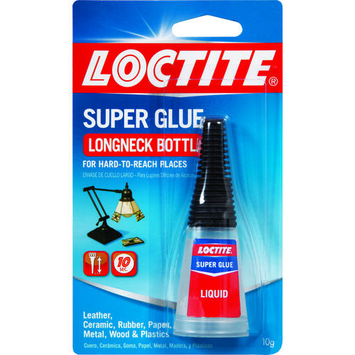 Loctite 234796 Super Glue, Liquid, Irritating, Clear, 10 g Bottle