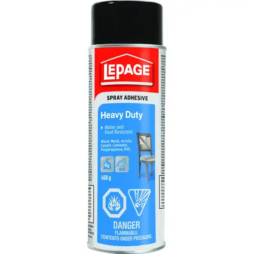 Spray Adhesive, Off White, 467.8 g Aerosol Can