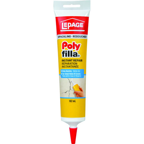 LePage 394026 Polyfilla Instant Crack Filler, Tan, 162 mL Squeeze Tube