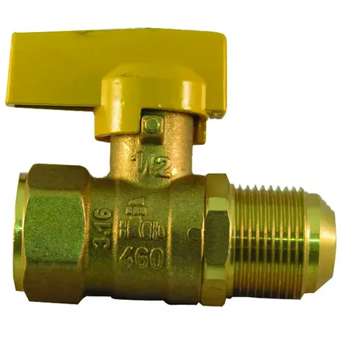 ProFlex PFGV-FFL121516C PFGV-FFL121516B Gas Valve, 1/2 x 15/16 in Connection, FIP x Flare