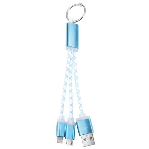 Charging Cable Duo Key Ring - pack of 5