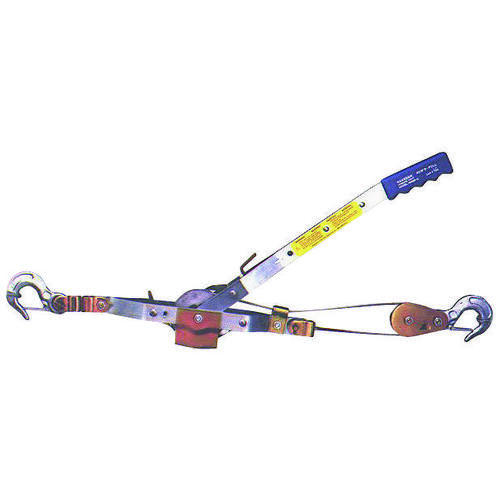 Cable Puller, 2 ton Lifting, 3/16 in Dia Rope/Cable, 12 ft L Rope/Cable, 6 ft Lift