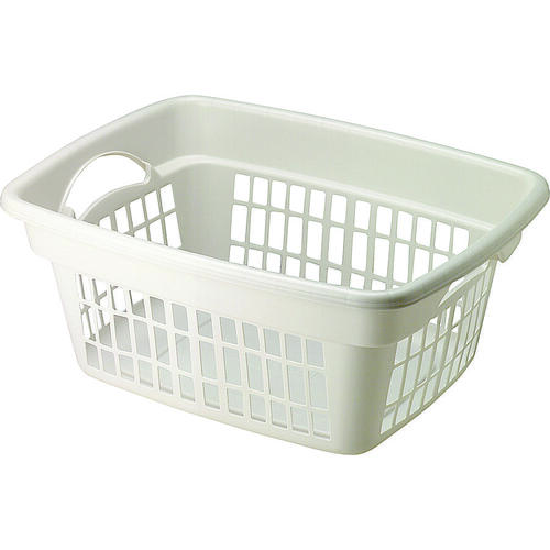 Rubbermaid FG287400WHT BASKET LAUNDRY WH 1.25 BSHL White