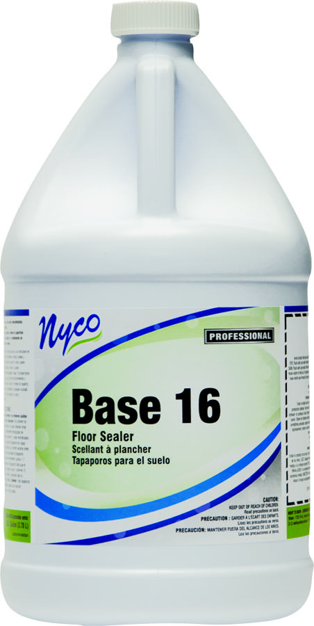 NYCO PRODUCTS COMPANY NL140-G4 Floor Sealer, Paste, Acrylic, Opaque White, 128 oz Pail