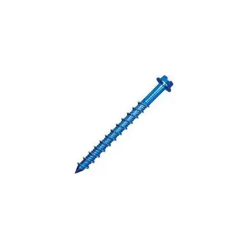 Concrete Screw Anchor, 3/16 in Dia, 2-1/4 in L, Climaseal - pack of 10