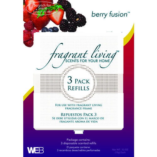 Web WSDR-BF Fragrant Living Air Freshener, Berry Fusion