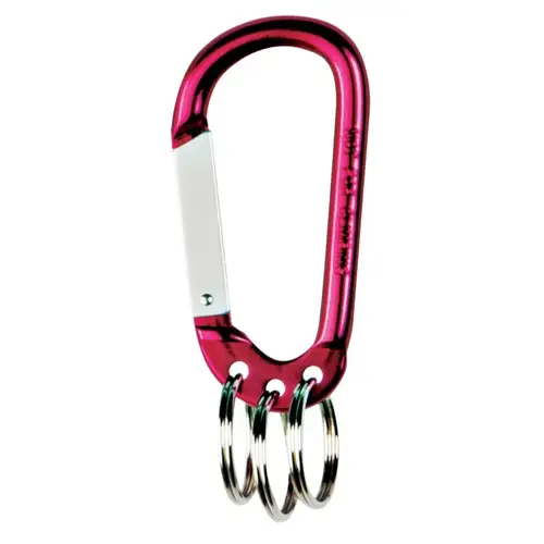 2GO Series Key Carabiner, Aluminum - pack of 5