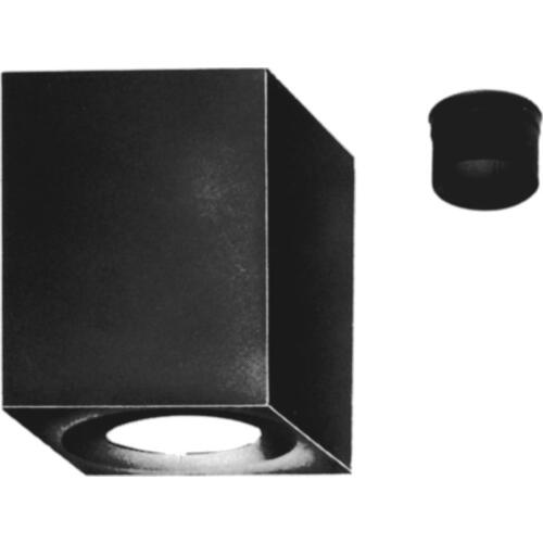 AmeriVent 6HS-RSA12 Roof Support Box, Black