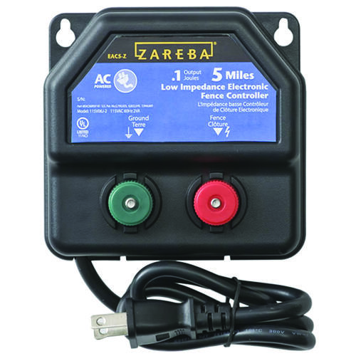 Electric Fence Charger, 0.1 J Output Energy, 110/120 V
