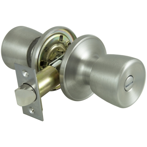 KNOB PRIVACY TS 6-WAY S/STEEL