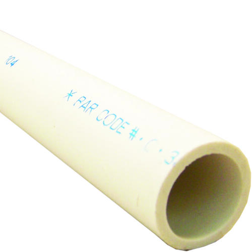JM EAGLE 530550 SDR Series Pipe, 3/4 in, 10 ft L, Solvent Weld, PVC - 120" Stock Length