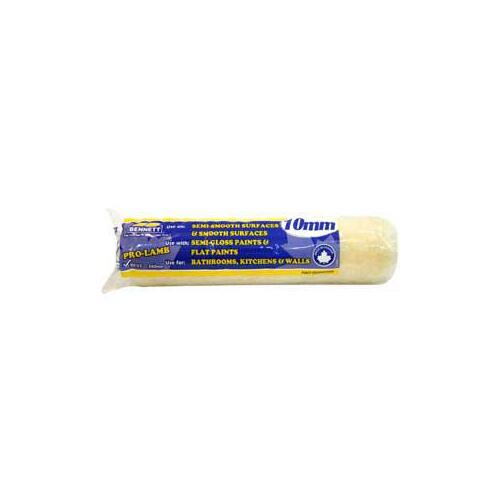 Paint Roller Refill, 5 mm Thick Nap, 240 mm L, Fabric Cover