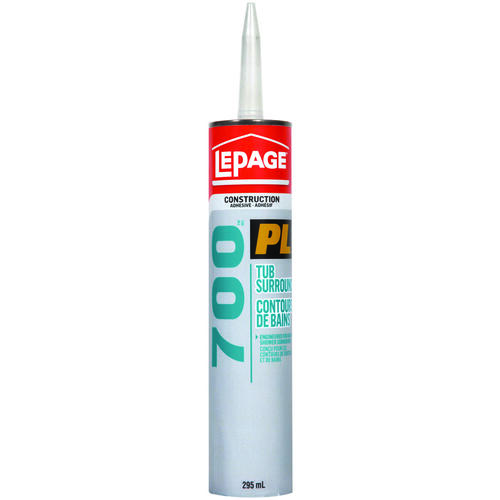 LePage 1421920-295ML 1421920 Tub Surround Adhesive, Tan, 295 mL Cartridge