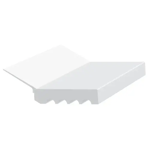 ROYAL 5094253 Garage Door Stop, PVC White