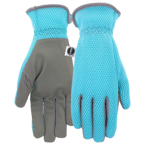 Miracle-Gro MG86121/WSM MG86121-W-SM High-Dexterity Work Gloves, Women's, S/M, Synthetic Leather Pair