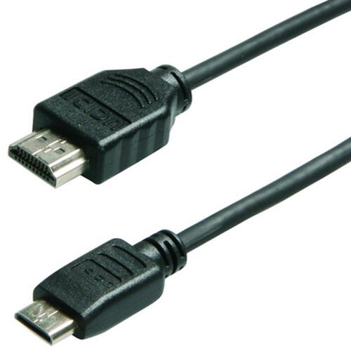 HDMI Cable, Black Sheath, 3 ft L
